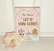 Too Faced Let It Snow Globes 3pc Eyeshadow Palette Gift Set Makeup Collection