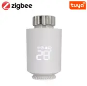 Smart Radiator Actuator TRV Programmable Thermostatic Radiator Valve Tuya ZigBee