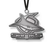 Cronulla Sharks NRL Metal Christmas Tree Ornament Decoration