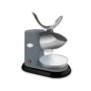 Electric Ice Crusher, Ice Shaver With Dual Full Stainless Steel Blades For Ho...