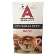 Avalanche Sugar Free Toffee Sachets 10 Pack