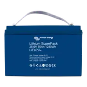 Victron Lithium SuperPack 25.6V/50Ah with M8 threaded insert terminals