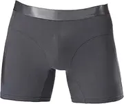 [Maiyifu-GJ] Men's Anti-Chafing Breathable Underwear Cotton Solid Color Boxer Briefs Sports Compression Trunks