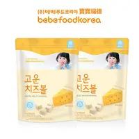 在飛比找誠品線上優惠-韓國bebefood寶寶福德起司優格豆豆-原味 2入組