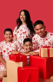 Family Christmas Pyjama Matching Set Gingerbread Butttercream Dream Sleepwear