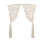 Handmade Woven Macrame Door Curtain String Window for Home Wedding Wall Hanging