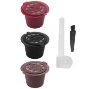 3 Pcs Refillable Reusable Espresso Capsule for Coffee Machine1203