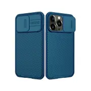 Iphone 12 Blue Magsafe Compatible Heavy Duty Case With Camera Cover