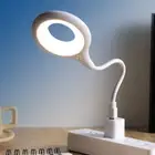 LED Portable Table Lamp USB Desk Lamp Bedroom Reading Night Light Bedside Lamp