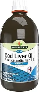 Natures Aid Cod Liver Oil Liquid (PACK OF 1)
