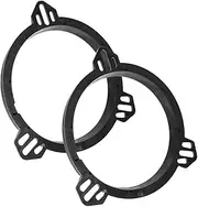 BUGUUYO 1Pair Car Door Speaker Spacer Bracket Reliable Speaker Adapter for Easy Installation Various Vehicle Models Functional Stylish Audio Upgrade