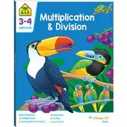 School Zone Multiplication and Division I Know It Workbook