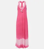 [Poupette St Barth] Poupette St Barth Nava maxi dress AU 10 pink