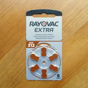 RAYOVAC 助聽器電池 英國 一盒60顆 PR41 PR70 PR44 PR48 312 13 10 675