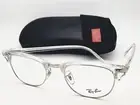 New Ray-Ban Reading Glasses RB 5154 2001 49-21 140 Clear & Silver Frames Readers