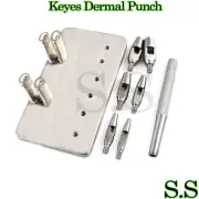 KEYES Dermal Punch 4" Set Dermatology Surgical Instruments