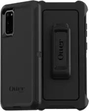 Drop+ Case for Galaxy S20 FE 5G OtterBox Defender Cover + Clip - Black
