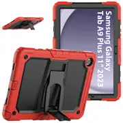 MCC Kids Samsung Galaxy Tab A9+ Plus 11" Shockproof Case Cover X210 X215 [Red]