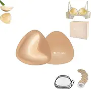 [Smimvp] Blisshe Bra Inserts, Blisshe Sticky Bra, Blisshe Bra, Pads Double-Sided Adhesive Push-Up Nipple Cover, Invisible