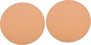 Yardwe Cork Plant Coasters 2 Pack Coaster Garden Plant Pad Non-Slip Protects Floors and Tables