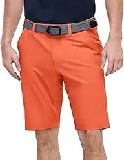 [Outdoor Ventures] Men's Golf Shorts UPF 50+ Stretch Dry Fit Golf Shorts 11 Inch Bermuda Shorts Lightweight Quick-Drying Shorts with Pockets for Golf Work