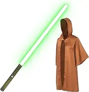 Rainbow Lightsaber and Cloak Dress-Up Package, 15 Colours, USB Charging