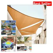 Triangle UV Block Shade Sail 12' x 12' - Breathable and Stylish Outdoor Canopy