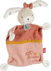 Cuddly Blanket Rabbit Princess - Playmate & Stuffed Toy Comforter with Cotton from Controlled Organic Cultivation with Individually Embroidered Slogan - for Babies and Toddlers from 0+ Months