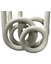 Sagebrook Home 15in Looped 4-Taper Candleholder