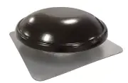 GAF Master Flow 1250 CFM Black Power Roof Mount Attic Fan - 18ERV05BLBG