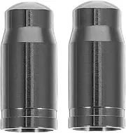 Toddmomy 1 Pair Bike Valve Caps Stylish Dustproof Tire Stem Covers for Mountain Road Bikes Motorcycles and Trucks Enhance Visual Appeal Tire Health