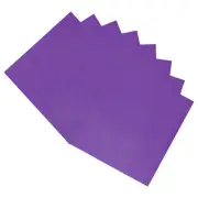 100 Pack Toner Reactive Foil 8.5"x11" A4 Foil Paper for DIY Craft,Purple