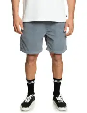 [Quiksilver] Taxer Cord Corduroy Walk Shorts in Grey