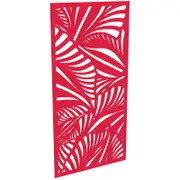 ProtectorAl 300-1200w x 1201-2400h Light Red/Gloss White Jungle Unframed Composite Deco Panel