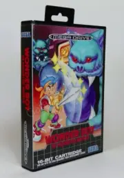 SEGA SMD Mega Drive Storage Case - Wonder Boy In Monster World - NO GAME