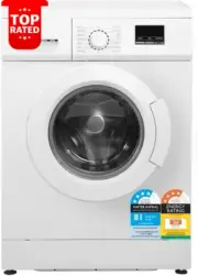 8Kg Front Load Washing Machine 15 Programs 24Hr Delay Start Washer White