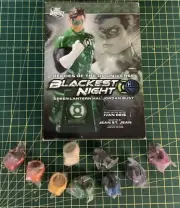 BLACKEST NIGHT GREEN LANTERN BUST (2011) DC Direct; #1238/3500; + 9 Bonus Rings