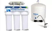 1:1 Low Waste/High Output Ratio Reverse Osmosis Water Filter System 75 GPD RO