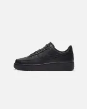 [Nike] Nike Women's Air Force 1 '07 Black/black - Size 5 5 Black/Black-bla