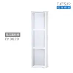 【凱撒衛浴 CAESAR 】  EM0020 開放置物櫃 相思木 白胡桃 鈦金灰 白色
