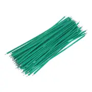 50PCS 20AWG Double-Ended Tinned Connector Wire 1 Pin 10CM Jumper Wire Green