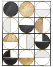 CosmoLiving by Cosmopolitan Geometric Wall Art
