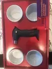 5 Piece Creme Brule Set,4,3.8 Oz Ramekins One Butane Torch( Butane Not Included