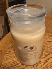 NEW Yankee Candle ICED BANANA POP 20oz Large Tumbler Jar Candle