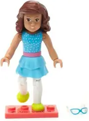 Mega Construx American Girl Blue Confetti Series 2 Mini Figure DXW96