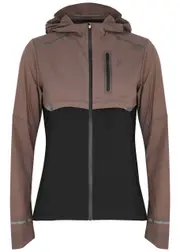ON Running Weather Panelled Shell Jacket, Jackets, Taupe, Small - S (UK8-10 / S) S (UK8-10 / S)