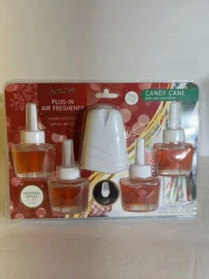 Goldessence Aromas Plug In Air Freshener Scented Fragrance Candy Cane Christmas