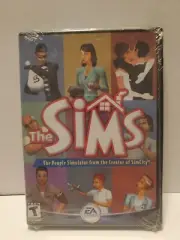 The Sims Original PC Game 2000 2002 EA People Simulator, new and sealed