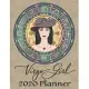 2020 Weekly Planner - Virgo Girl: Astrology Zodiac Woman 12-Month Large Print Letter-Sized A4 Schedule Organizer by Week Cornell Notes Monthly Calenda