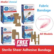 Adhesive Bandage 1" x 3" Knuckle Flexible Fabric BandAid Strips Multiple Sizes